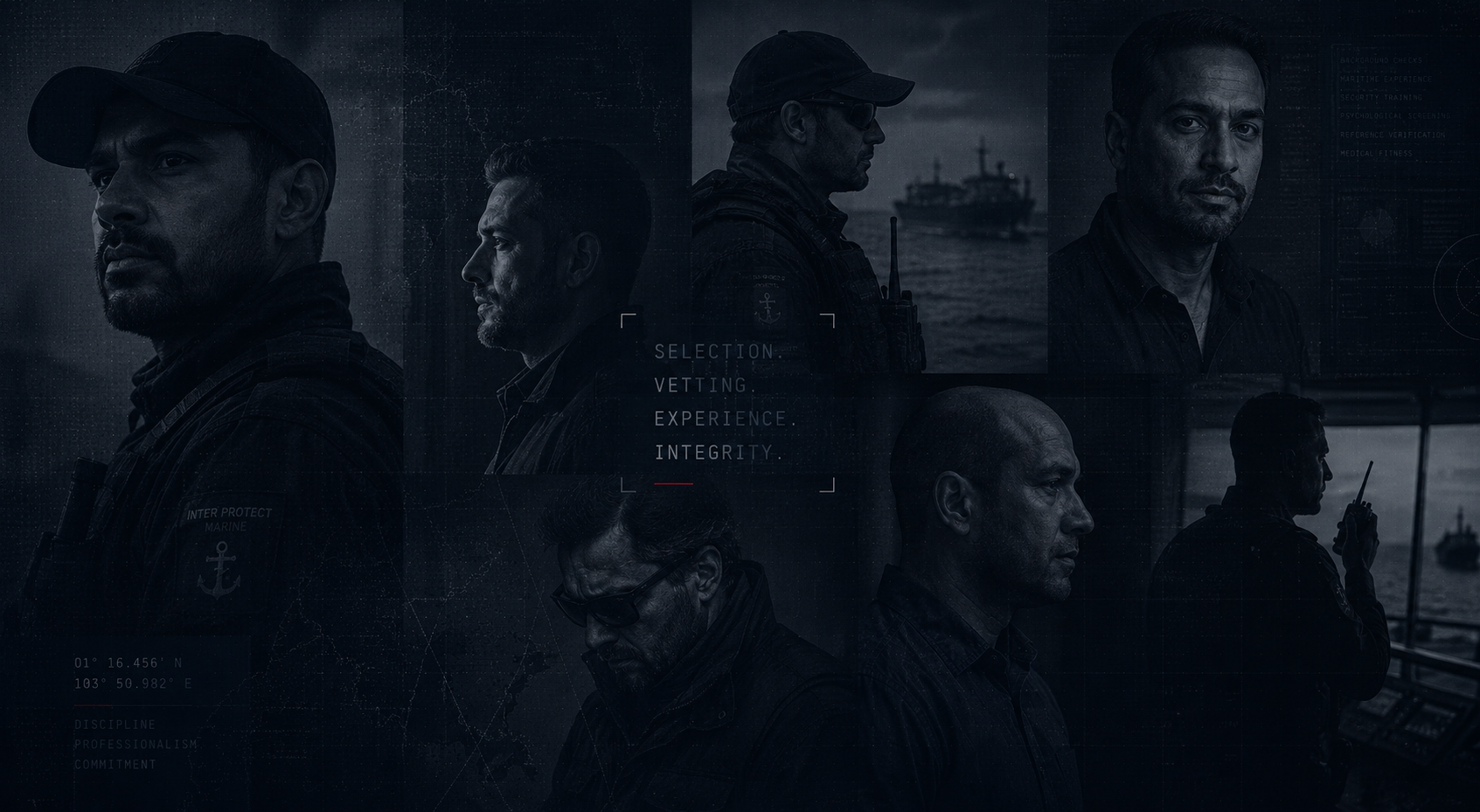 Inter Protect Marine Guards — Selection. Vetting. Experience. Integrity.